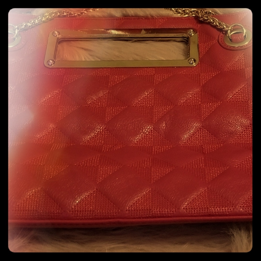 Pink handbag